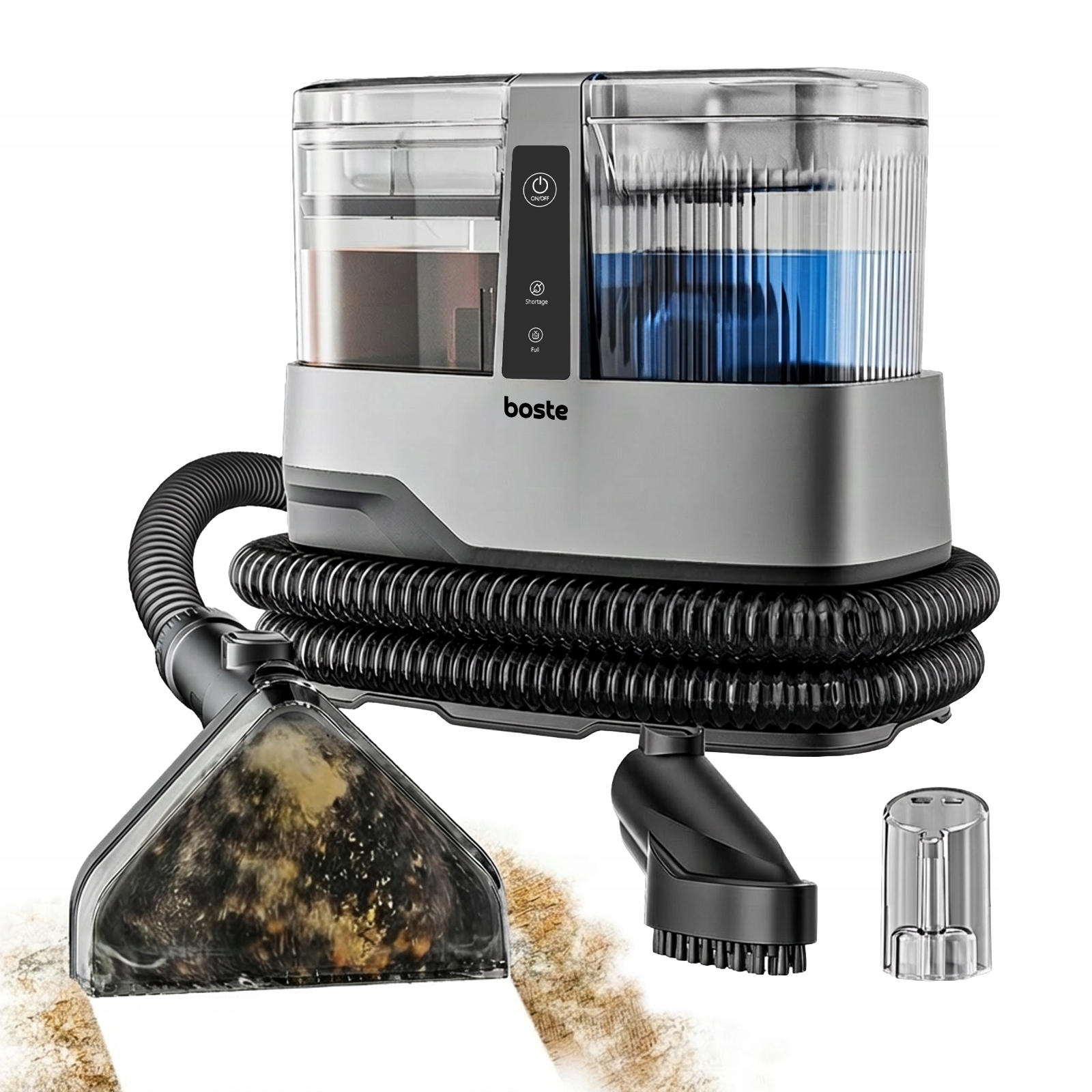 Boste Odkurzacz Piorący Na Mokro Do Dywanów Tapicerki Auta Łóżka Sofy 600W