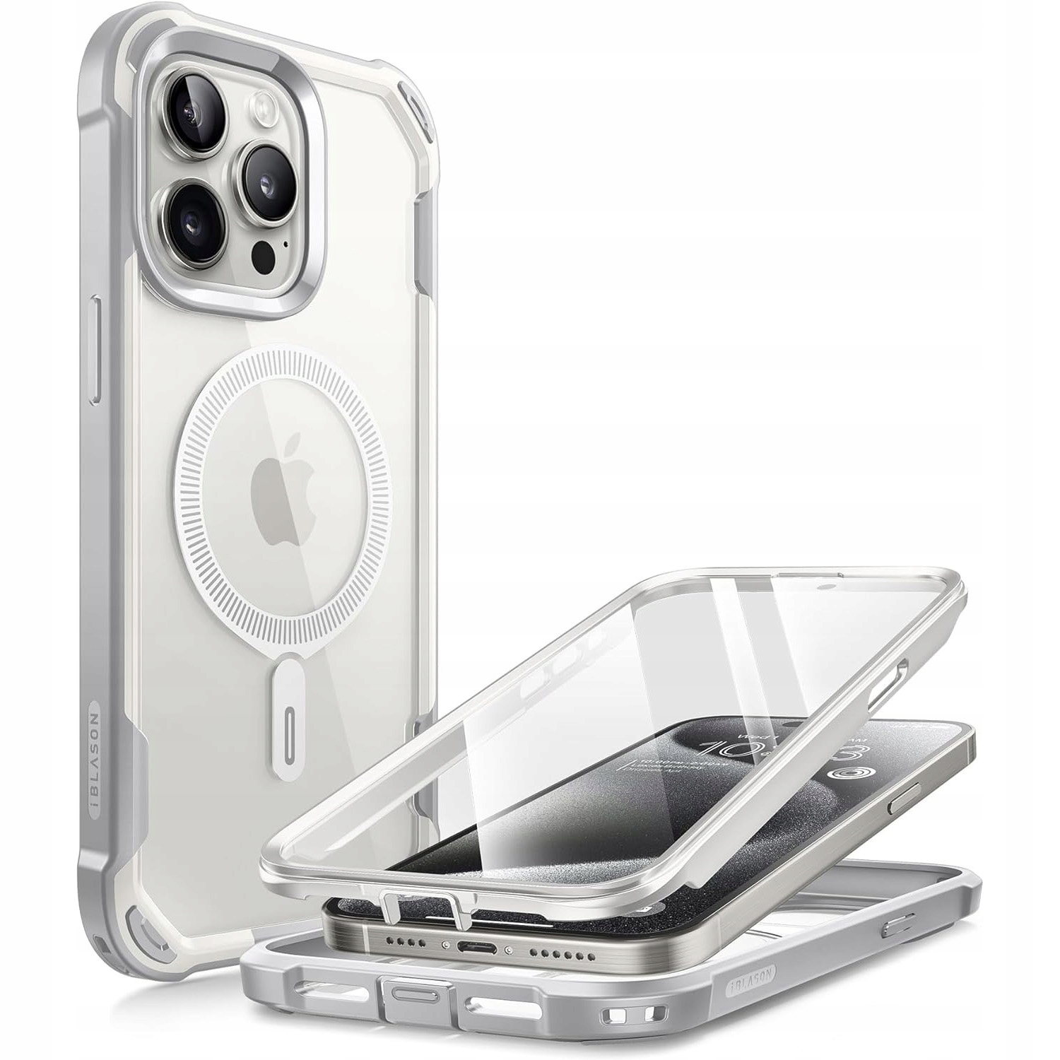 Pouzdro pro iPhone 15 Pro Max, Supcase i-Blason Ares Mag, kryt pro MagSafe