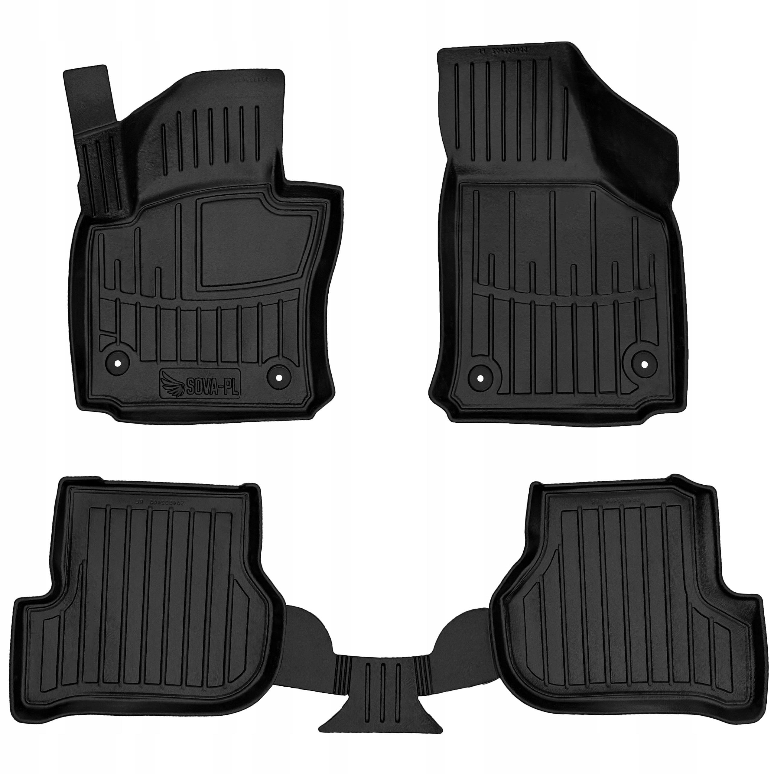 Dywaniki gumowe samochodowe do Seat Leon II 1P (2005-2013) kombi, hatchback