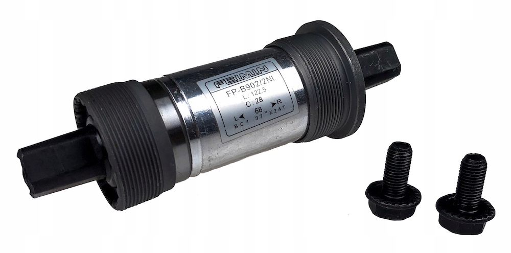 

Wkład suportu oś kwadrat, 122,5 mm ł. maszynowe