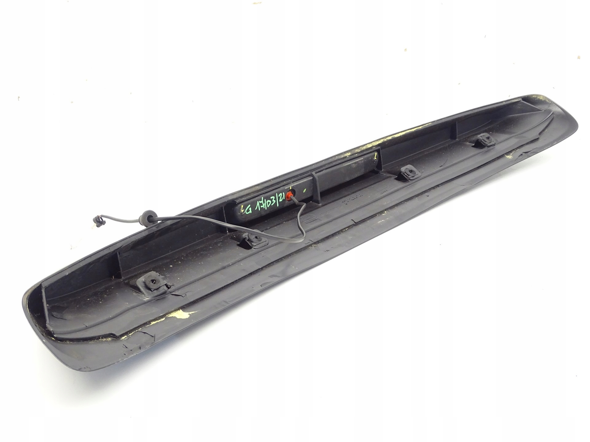SPOILER heckklappe heck Leuchte STOP FIAT 500 ABARTH 735522322