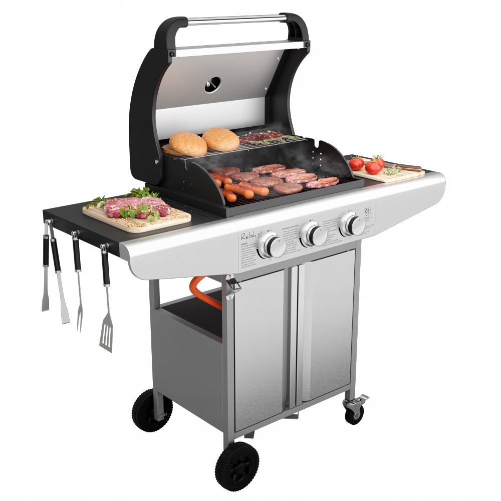 Grill Gazowy KOLER Relish V1 compact 9,6kW Liczba palników 3