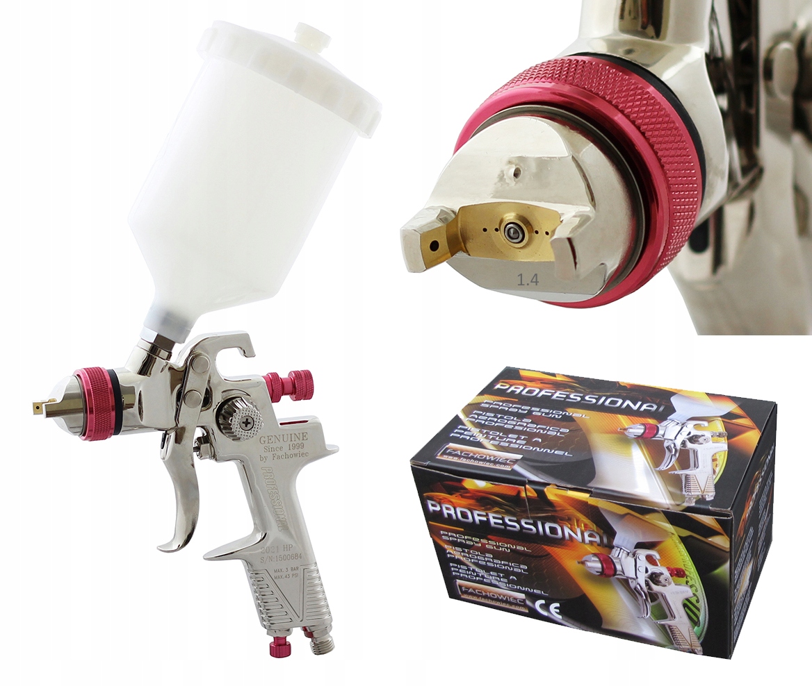 

Pistolet lakierniczy Professional Hp dysza 1,4 mm