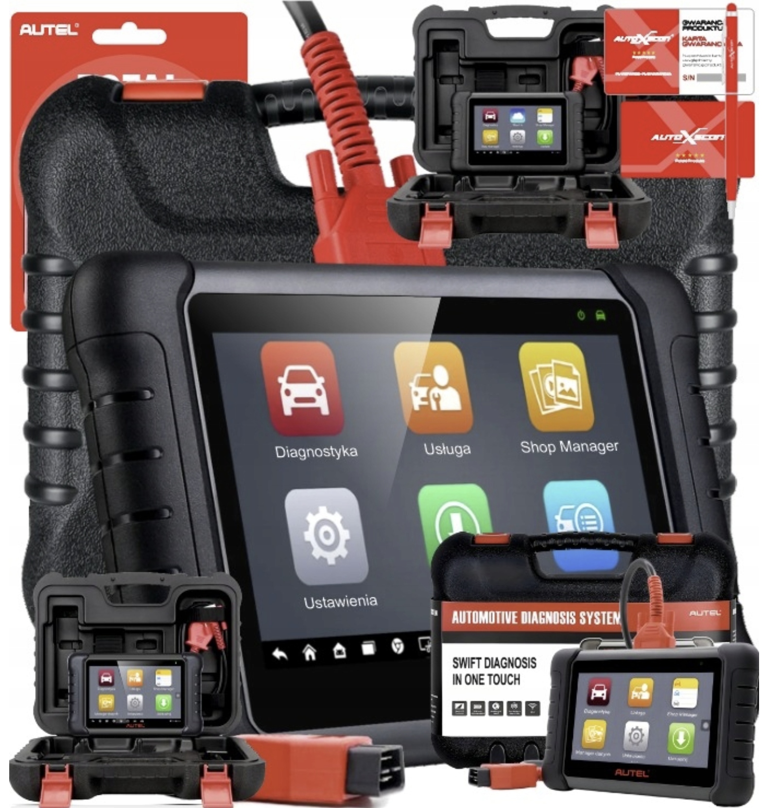Počítač Autel MaxiCheck MX808S Pl Ful Diagnostika Poľský Distribútor Autel