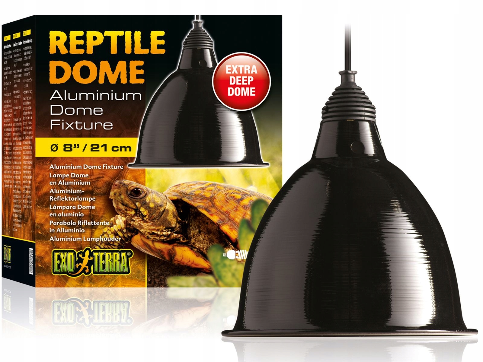 Levně Hliníkový reflektor Reptile Dome L do 160W