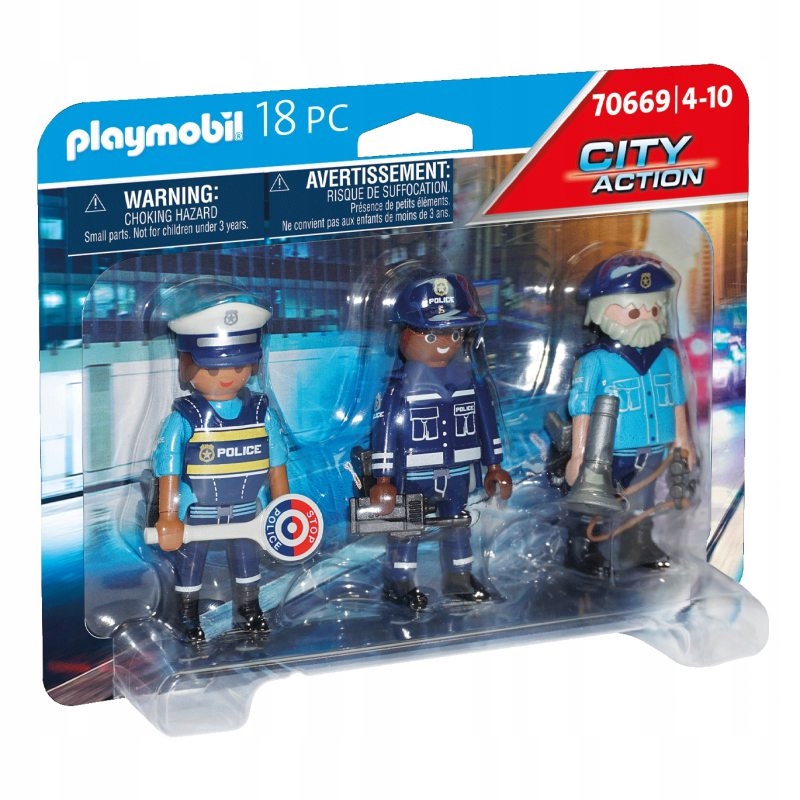 

Playmobil 70669 Zestaw Figurek: Policjanci