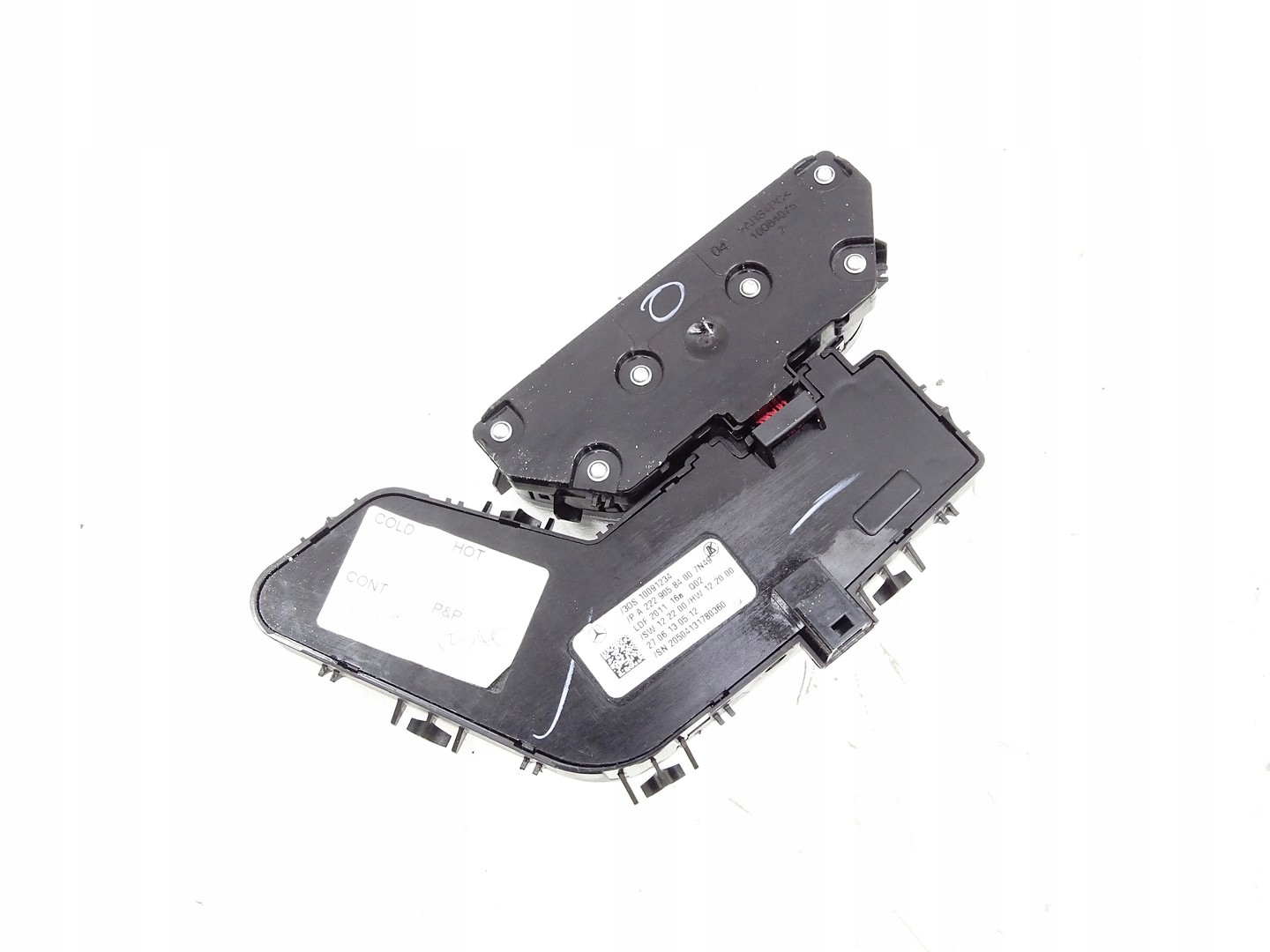 switch control seat right front MERCEDES S W222 13- A2229058400