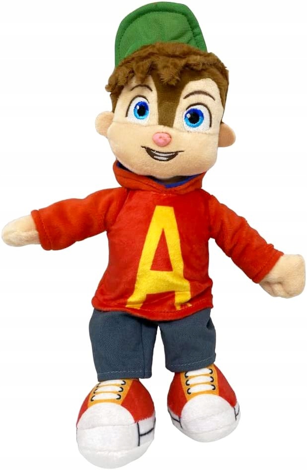 

Alvin I Wiewiórki Maskotka Alvin Wiewiórka Czerwon