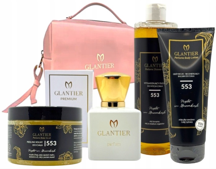 Glantier Sada s kosmetikou pro ni 553: Parfém Balzámový peeling