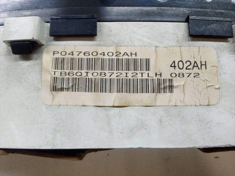 dials 04831997AA Dodge Intrepid II (1998-2004)