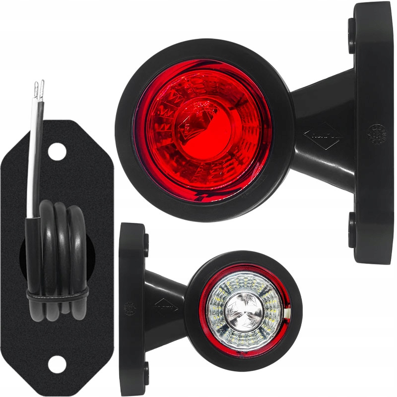 LAMPA PRZEDNIO-TYLNA OBRYSÓWA OBRYSÓWKI LED LAWETA