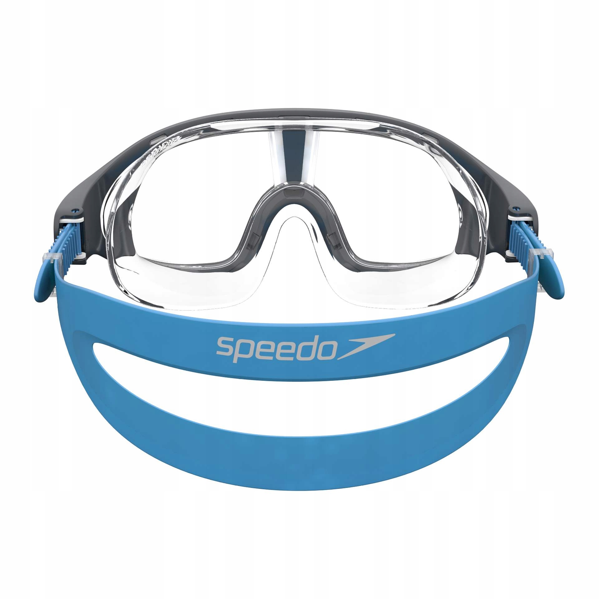 Maska do pływania okulary Speedo Biofuse Rift Mask V2 Blue-Clear Stan opakowania oryginalne