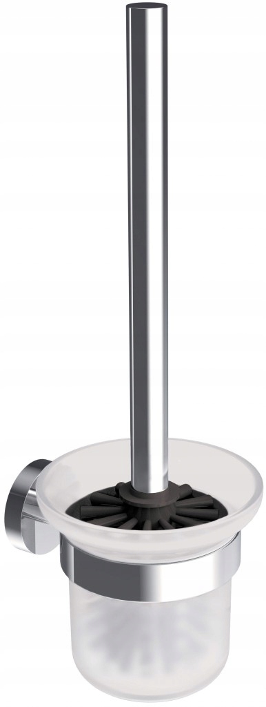 Chromovaný kartáč na toaletu Jasmin, nástěnný (ADJ_0711) /sm/