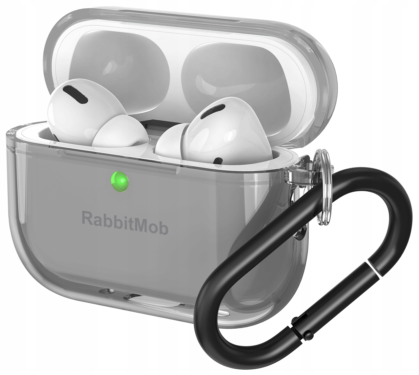 Etui RabbitMob do Apple AirPods Pro 3 PREMIUM TPU, Case Cover | Czarne