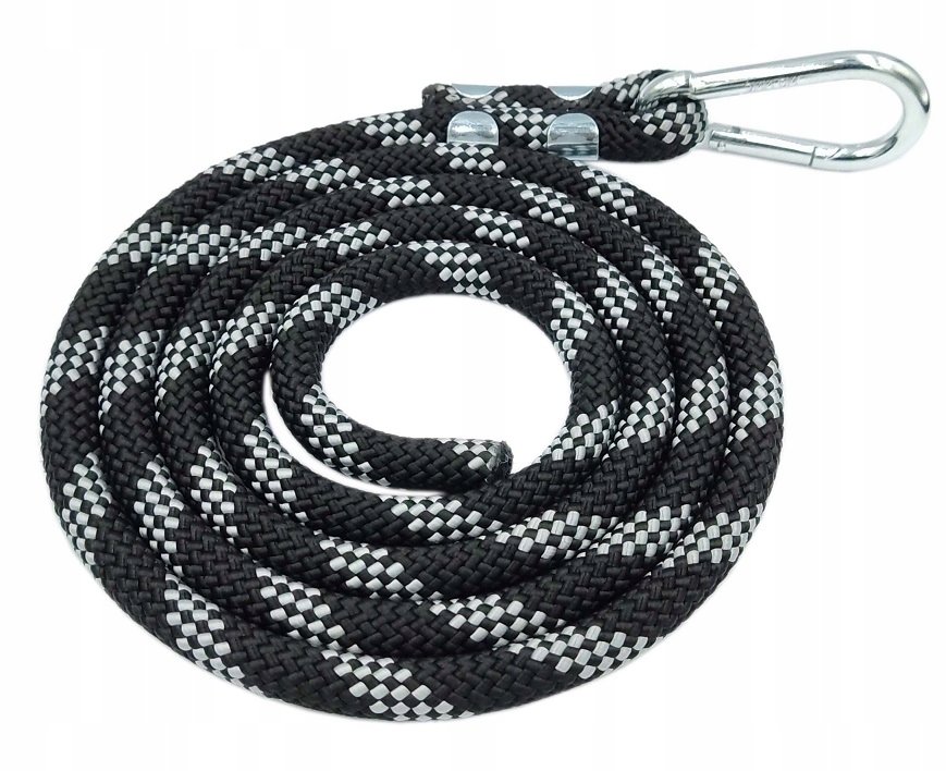 UWIĄZ BARDZO MOCNY DEER PET 200cm czarno-czerwony Rodzaj uwiąz