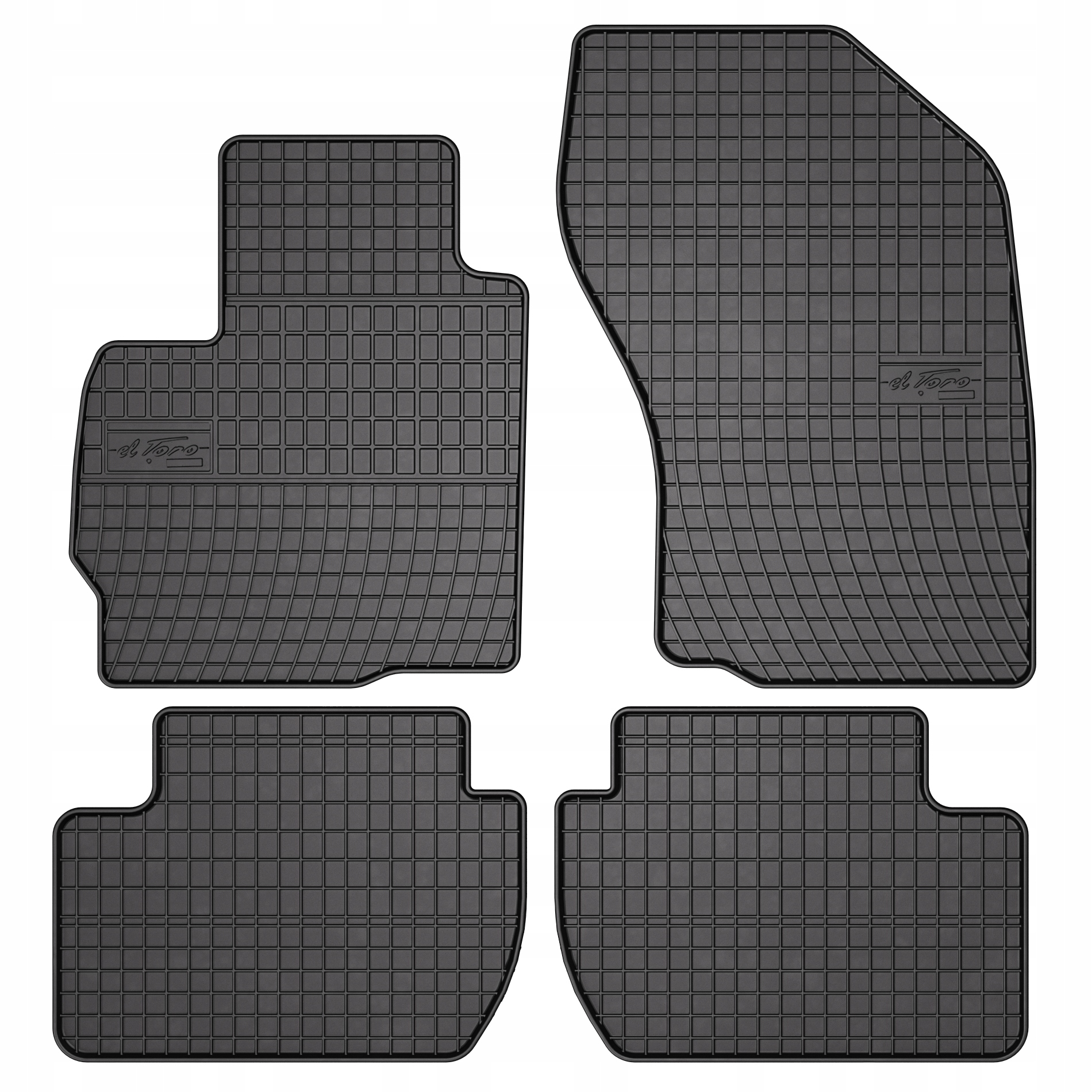 

Dywaniki gumowe ElToro do Citroën C-Crosser 07-12