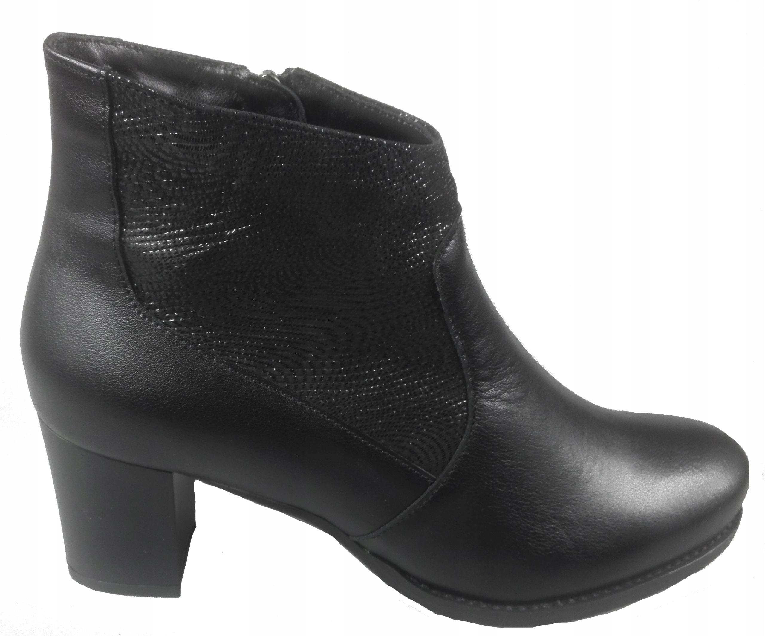 Pesco Kotníkové Boty Na Sloupku 2076 Černé vel. 39