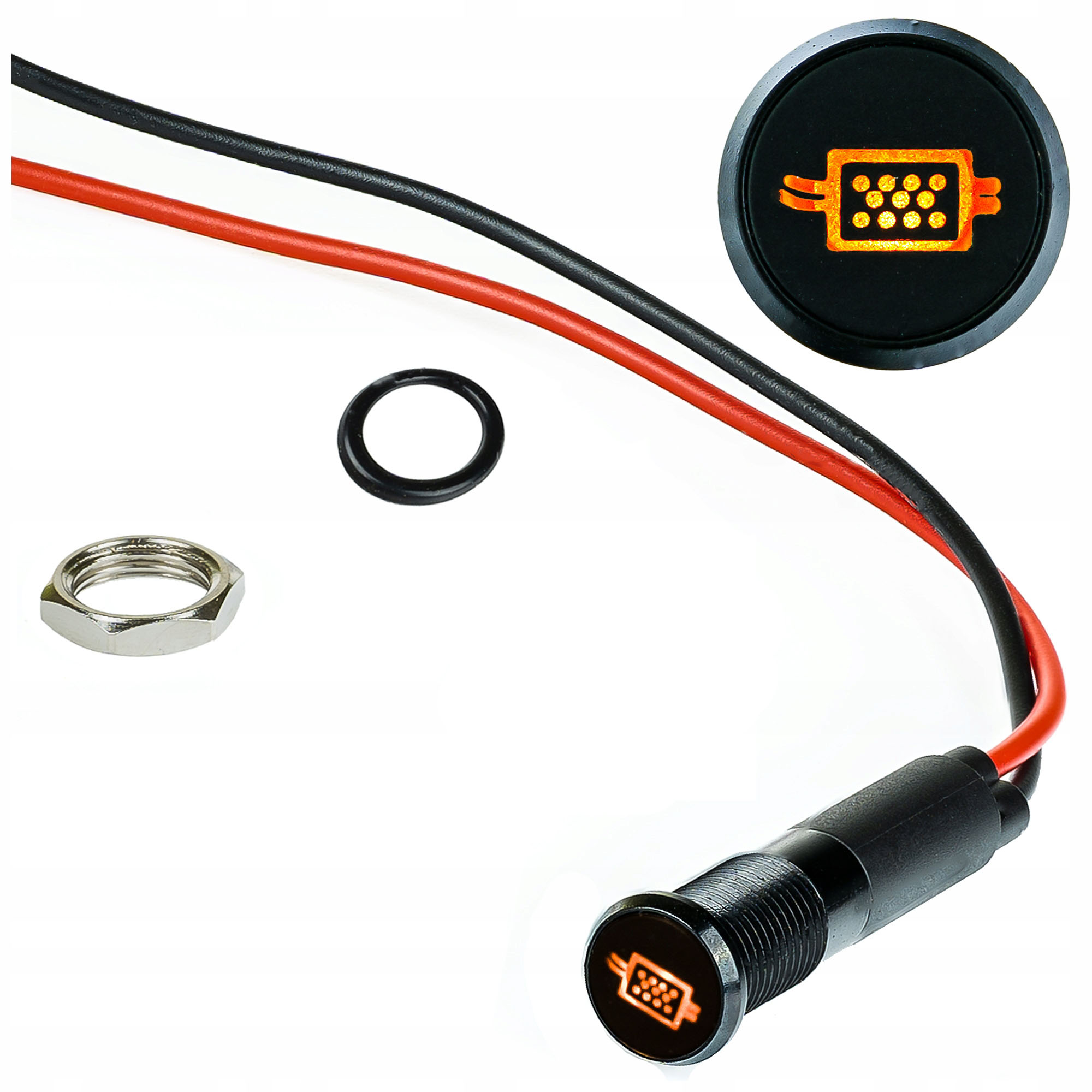 СВЕТОДИОД 12V ИНДИКАТОР ГОРЕНИЯ DPF OPEL PEUGEOT FORD