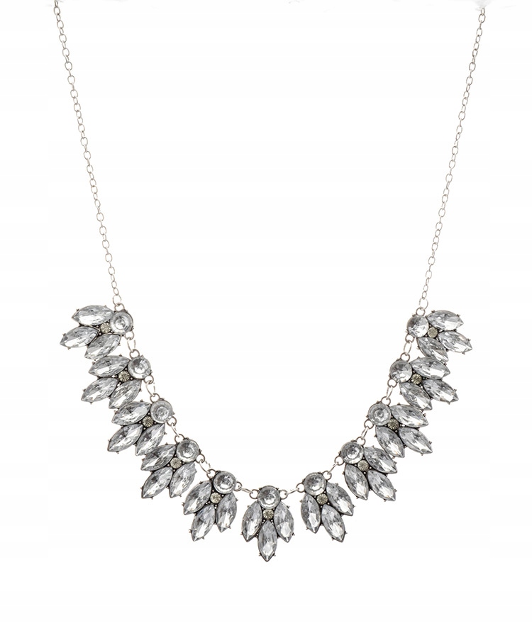 

Naszyjnik kolia bogata srebrna