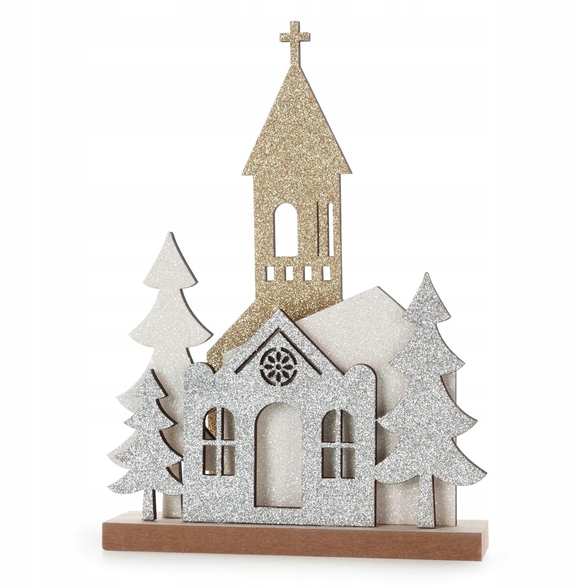 STAJENKA FIGURKA NA ŚWIĘTA 24 CM OZDOBA ŚWIĄTECZNA