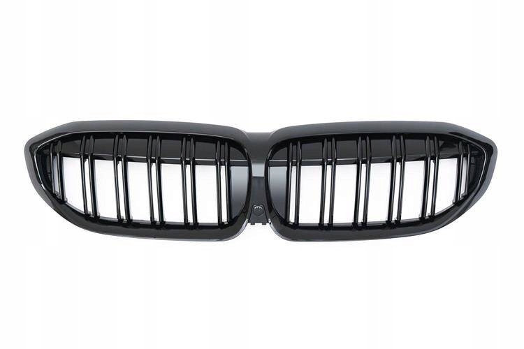 GRILL (NERKI) BMW G20 G21 19- BLACK GLOSSY Kolor srebrny