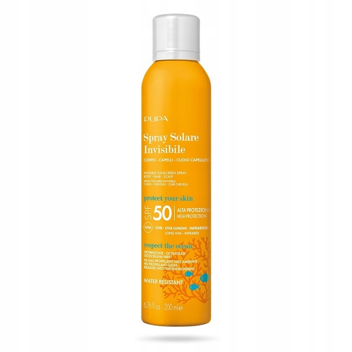 Pupa Milano Opalovací mlha Spf 50 200 ml