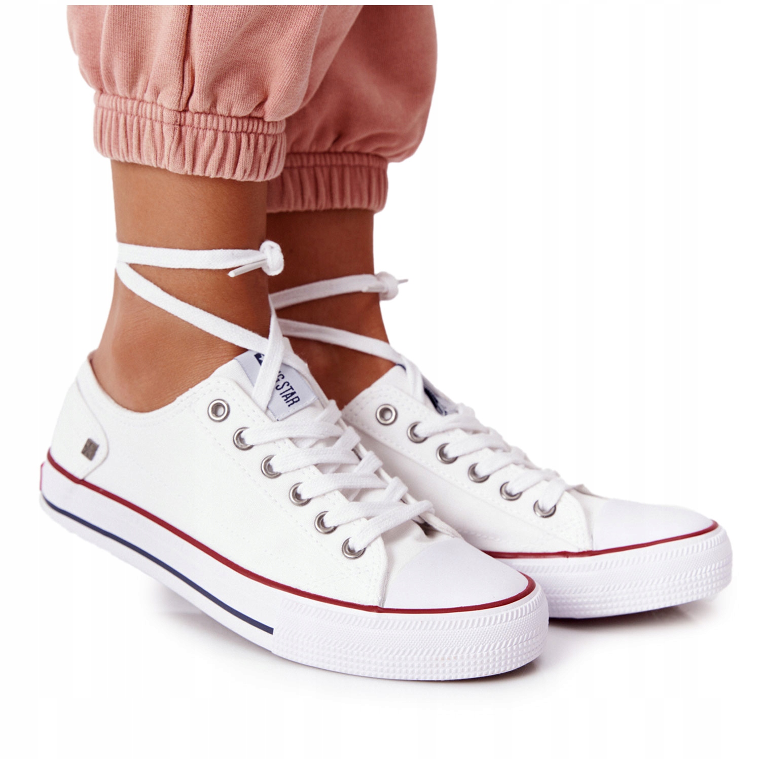 

Damskie Trampki Big Star DD274336 Białe 36