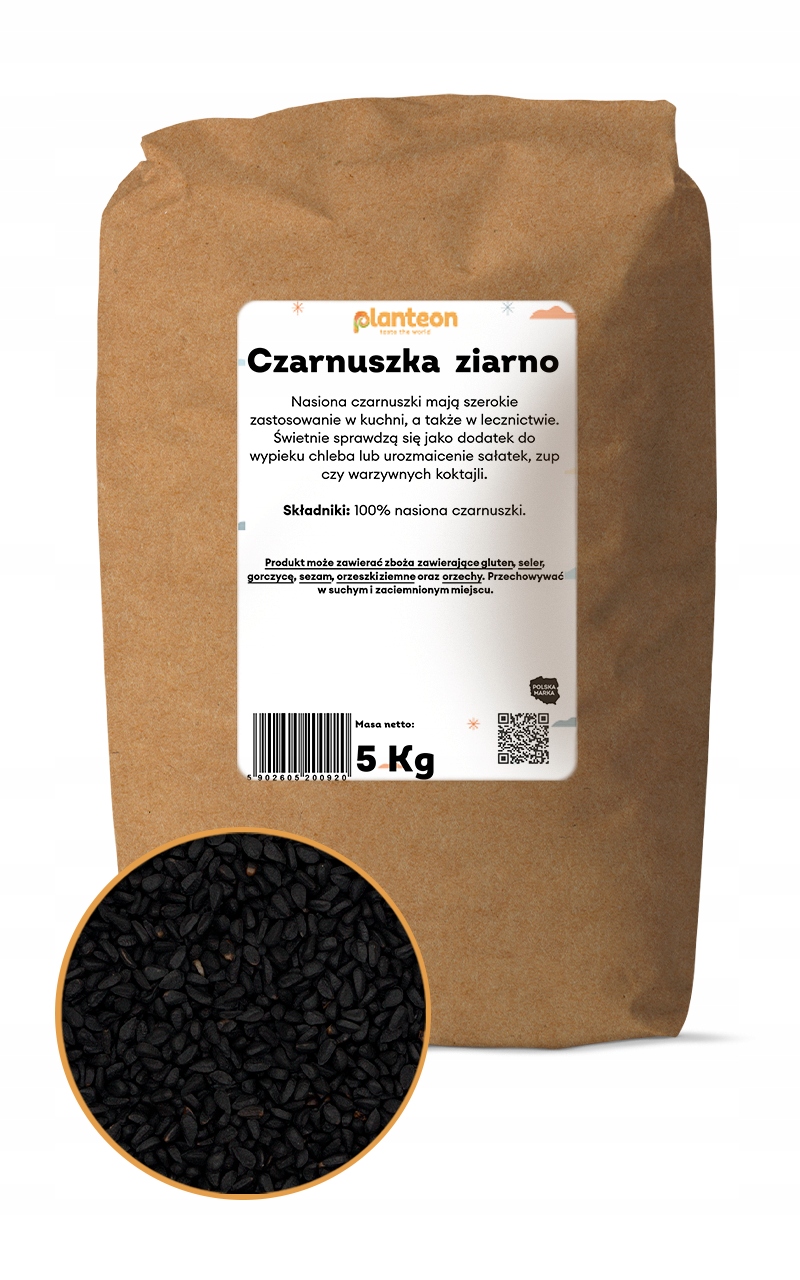 Černucha zrno 5 kg kmín černý kmín koření přísada do pokrmů