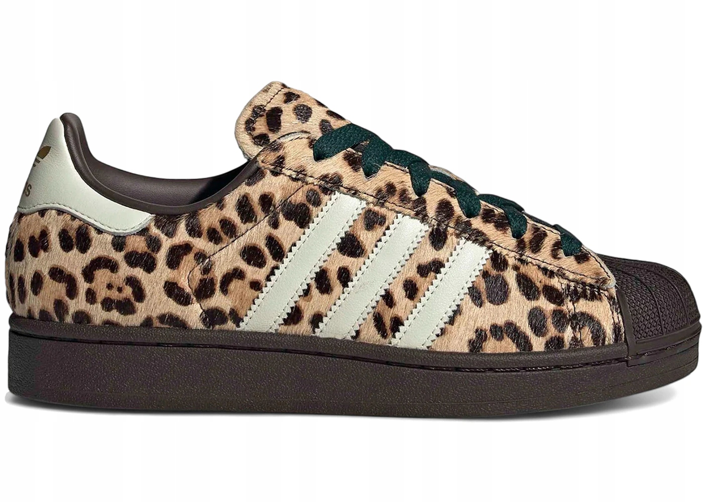 adidas Superstar II Leopard tmavě hnědé dámské KI4203 40 2/3