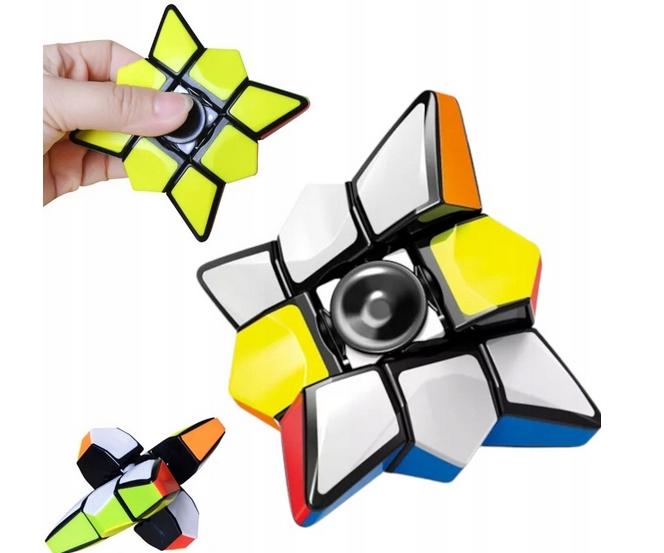 

Fidget spinner Rubika antystresowa kostka magiczna