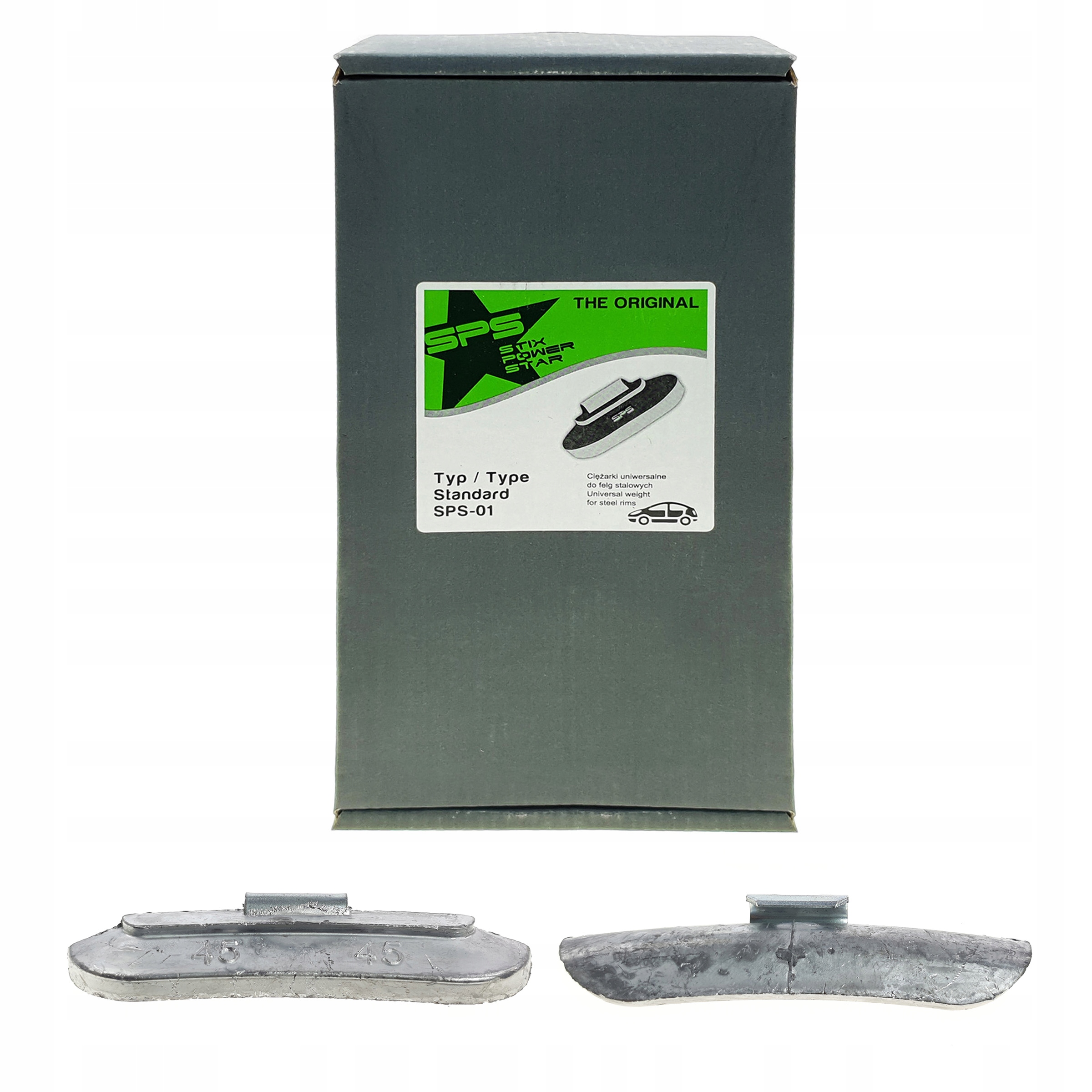 Ciezarki Nabijane do wywazania Stalowych Felg 45g Mark Stix