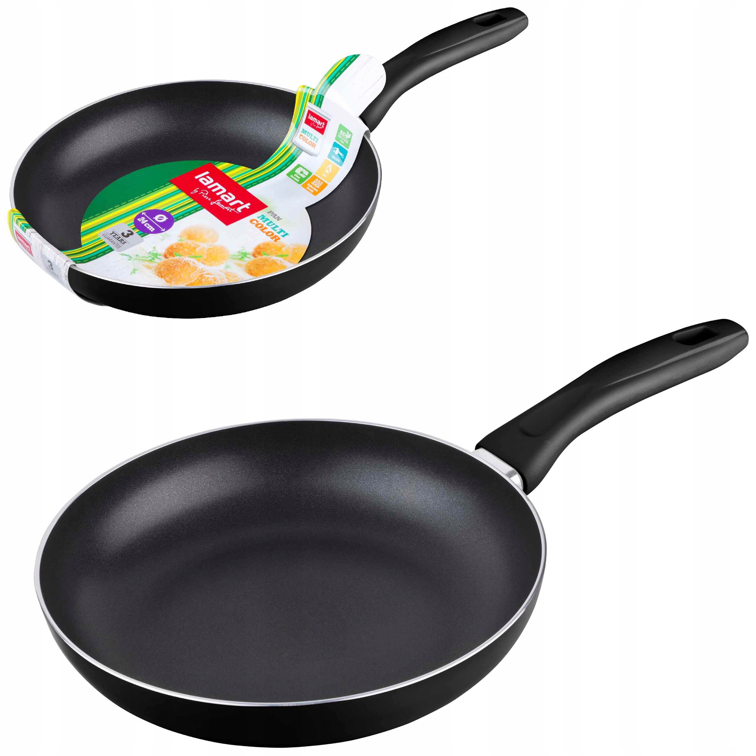 Patelnia Lamart MULTICOLOR LT1121 Indukcja 24 cm