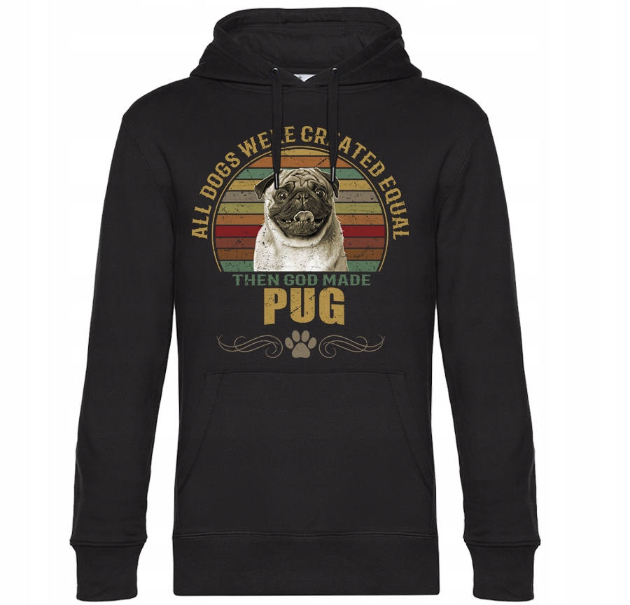 

Bluza Z Kapturem Mops Bluza Z Mopsem Pug Psiak S