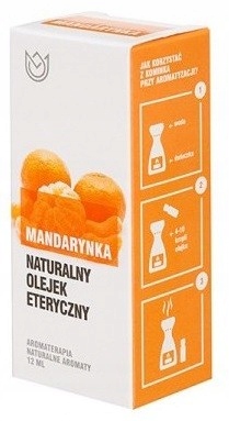 MANDARYNKA Naturalny Olejek Eteryczny 12ml Pojemność 12 ml