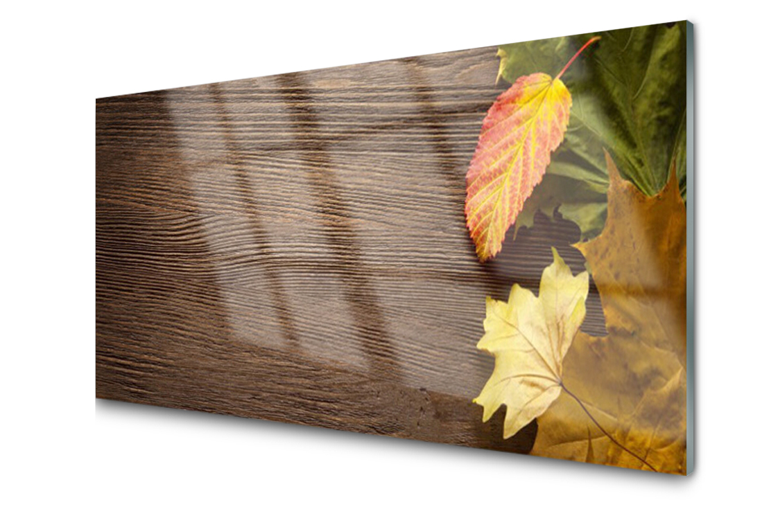 

Panel szklany Płytka Liście Kwiaty 100x50