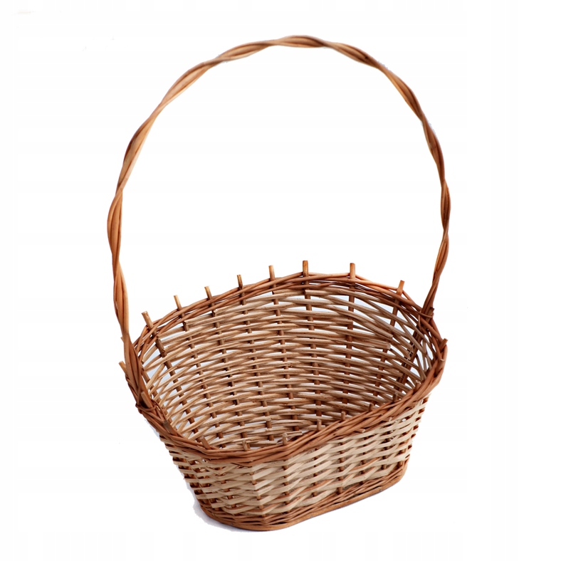 KOSZ PREZENTOWY WIKLINOWY ŚWIĘTA UPOMINEK ŚREDNI NA PREZENT ŚWIĄTECZNY