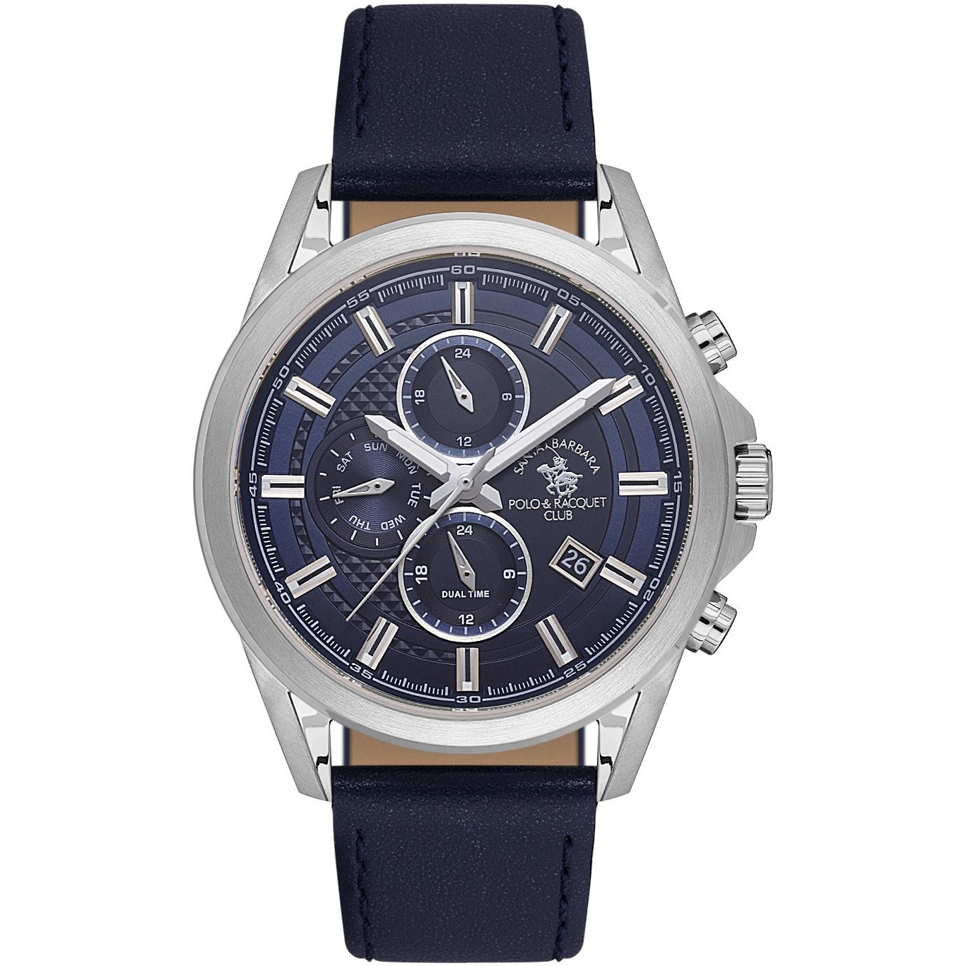 Pánské Hodinky Santa Barbara Rocket Polo Club SB.1.10676-2 modrý pásek