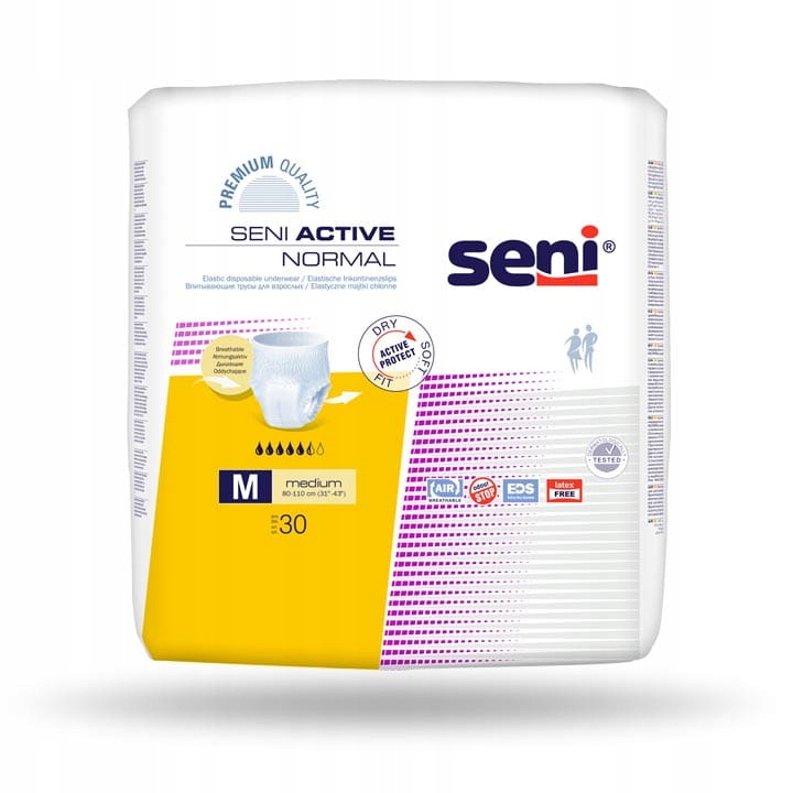 

Majtki chłonne Seni Active Normal Medium 30 szt.