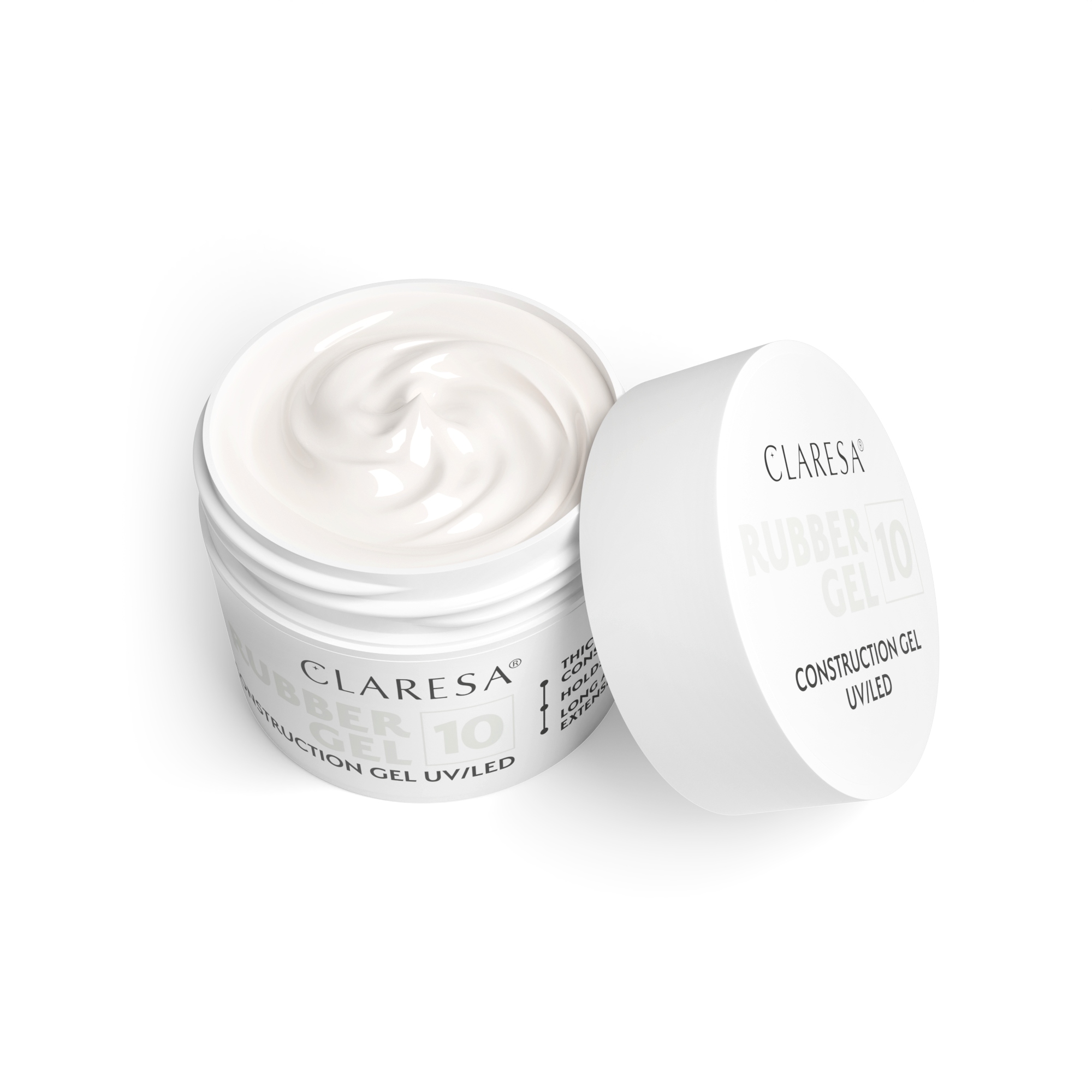 CLARESA ŻEL RUBBER GEL 10 90 G