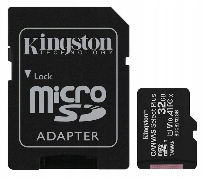 Karta pamięci micro SD 32GB do telefonów Motorola Typ karty SDHC