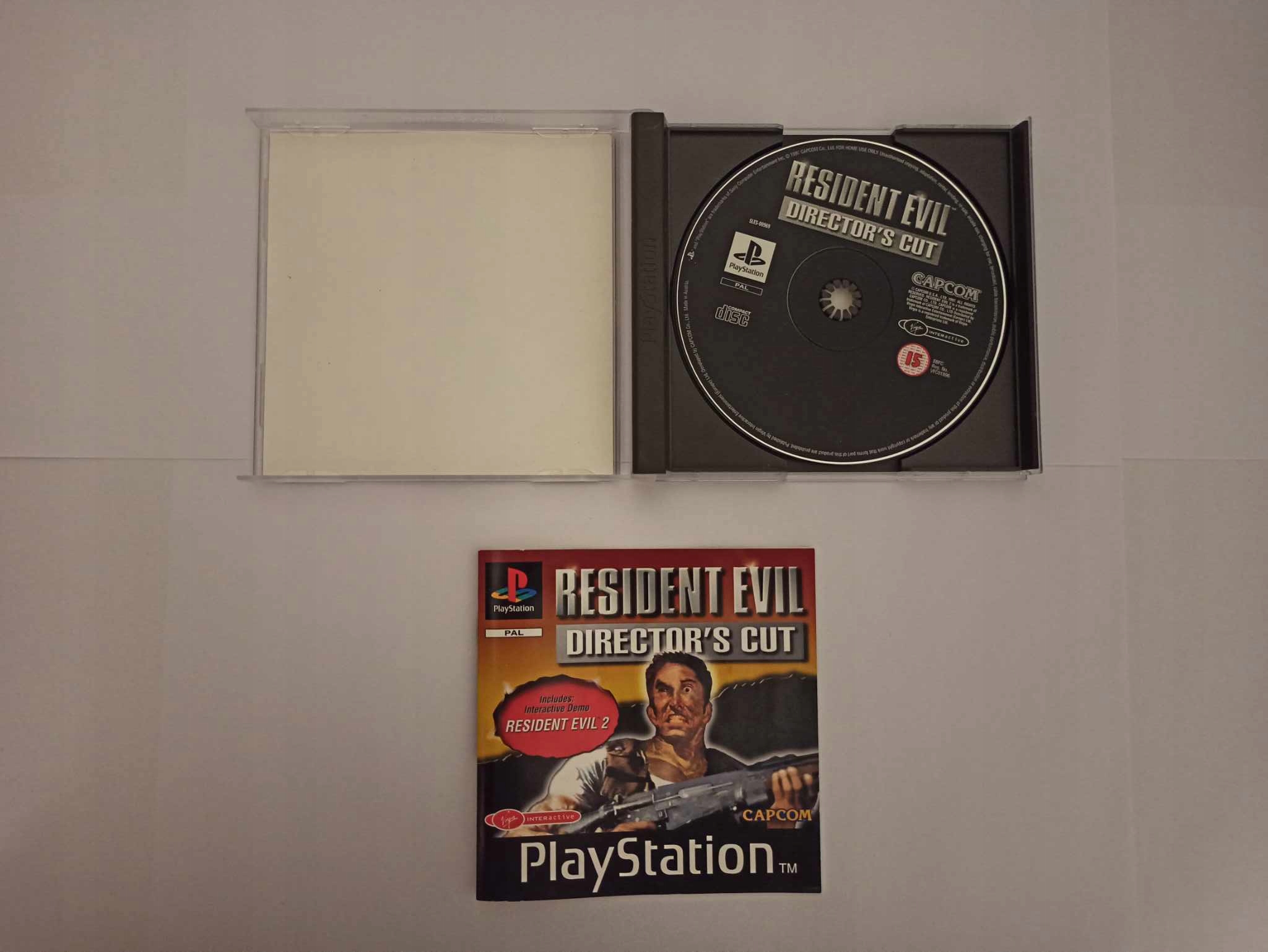 Resident Evil l PSX Sony PlayStation Wydawca Gremlin Interactive