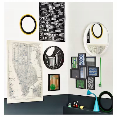 RAMKA DUŻA NA 8 ZDJĘĆ 13X18 cm CZARNA VAXBO IKEA Model VAXBO