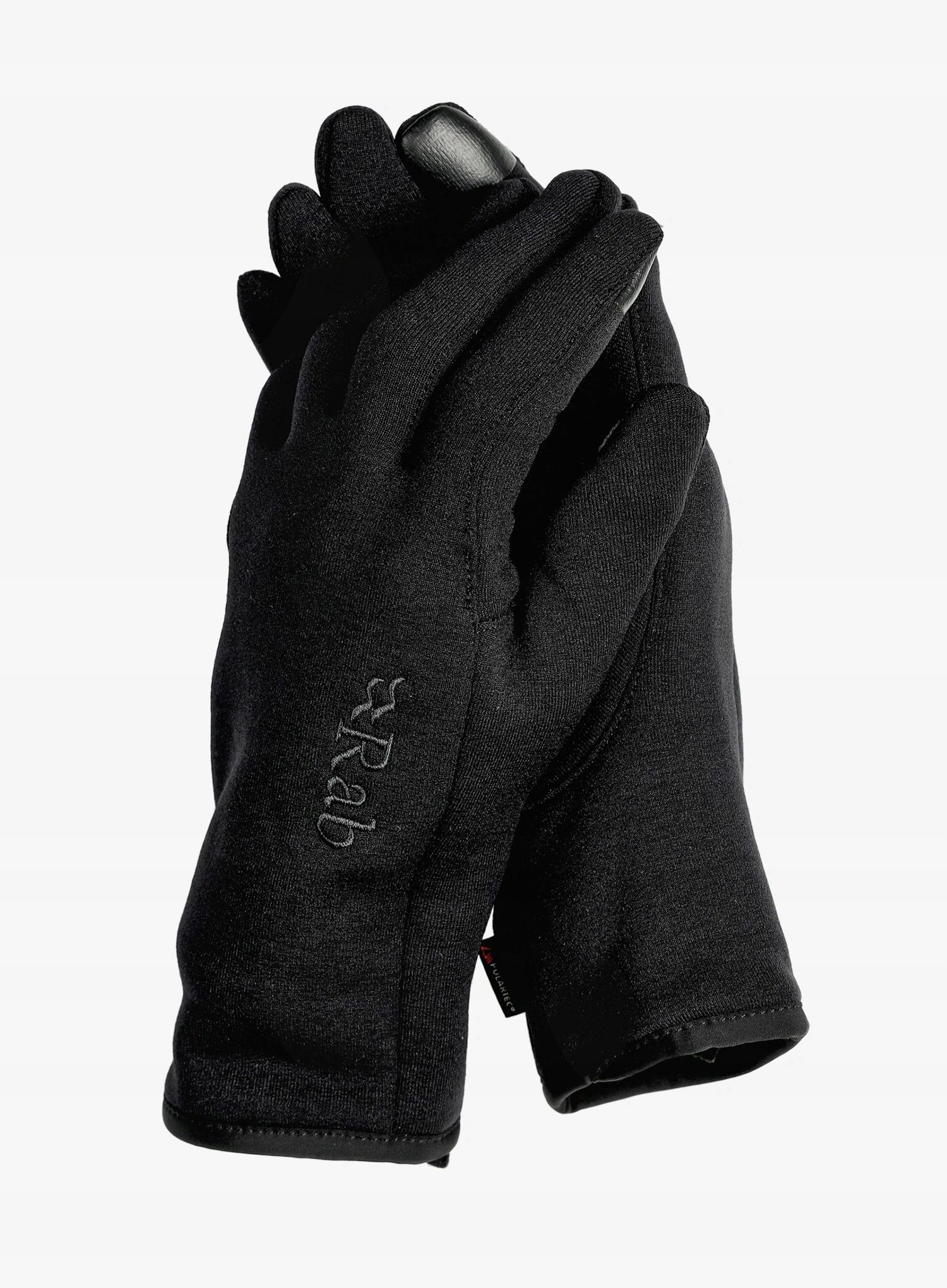 Fleecové rukavice Rab Power Stretch Contact Glove černá/černá M