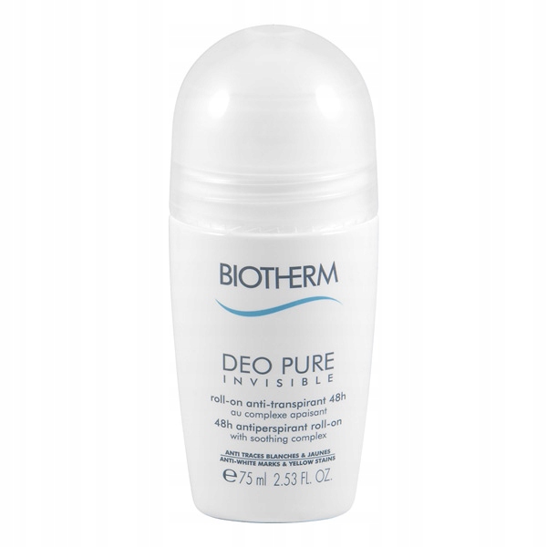 Biotherm Deo Pure Invisible 48H Antiperspirant Roll-On 75 Ml