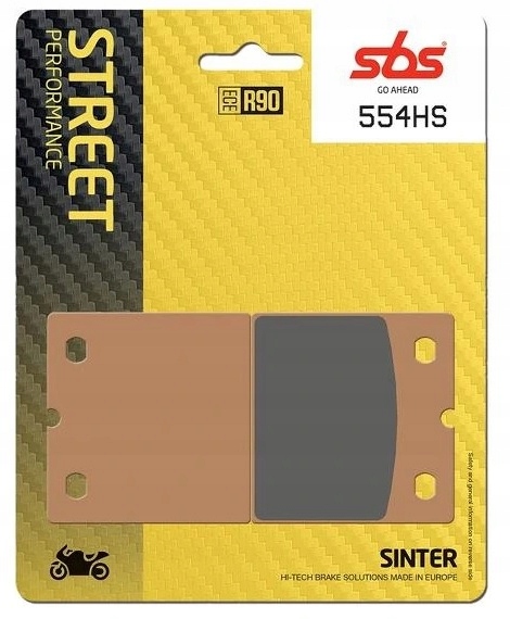 Brzdové Destičky Přední Sbs Bmw R 1000 Gs 1986-1996