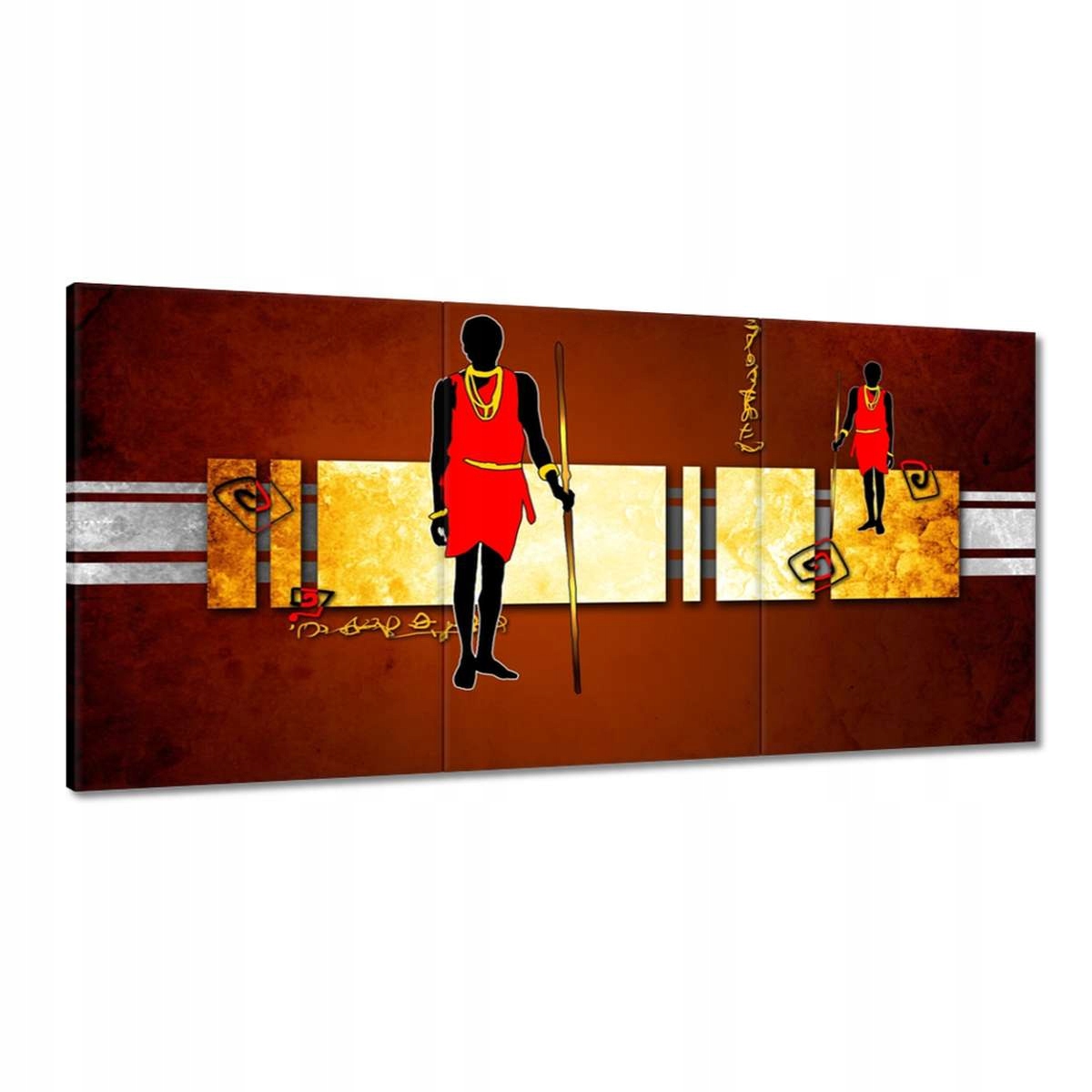 Obrazy 180x90 Bojovníci před bojem