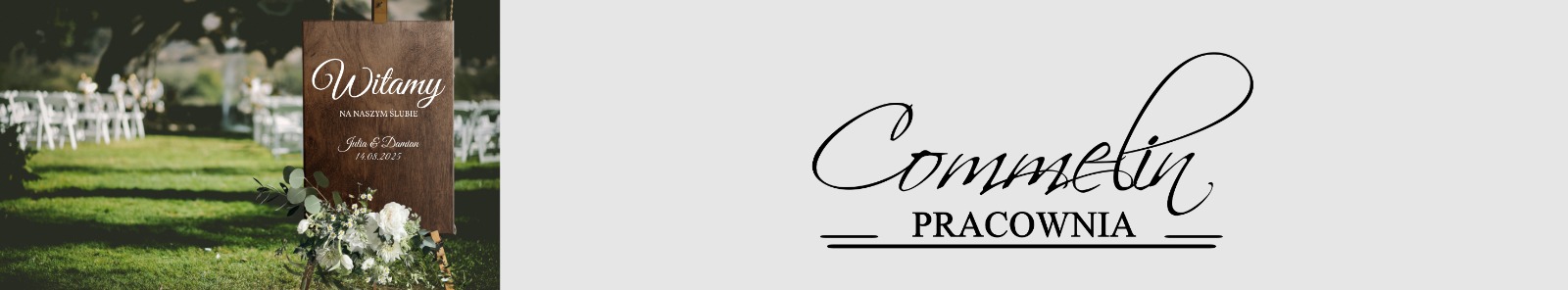 naklejka Chrzest Święty & Roczek Imię szer. 60cm na ściankę dekoracyjną Kolor niebieski