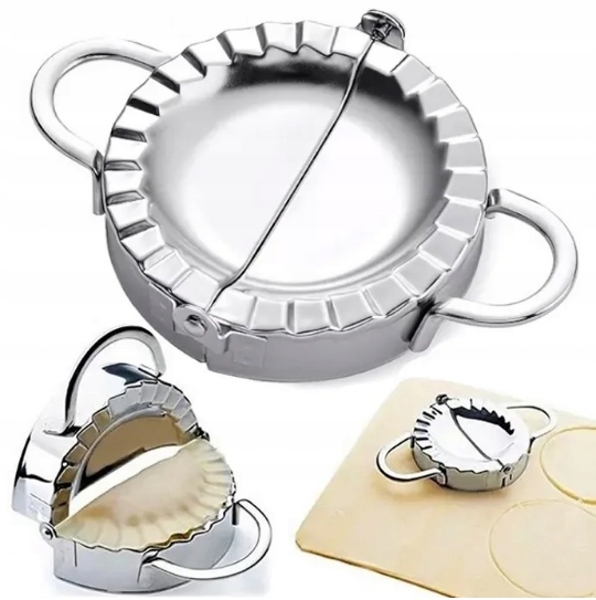 FORMA DO LEPIENIA PIEROGÓW MASZYNKA MAŁA WYKRAWACZ PIEROGÓW STALOWY