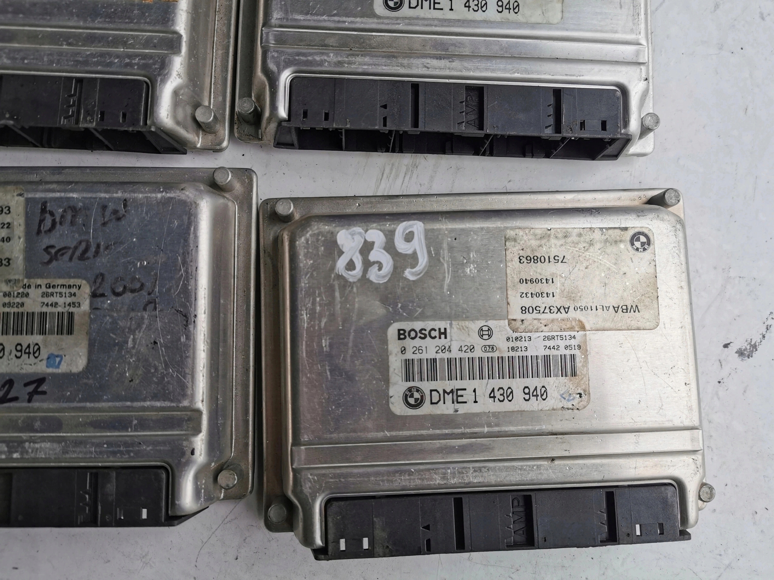 BMW 3 1.6B 1.8B 0261204420 DME1430940 Computer ECU
