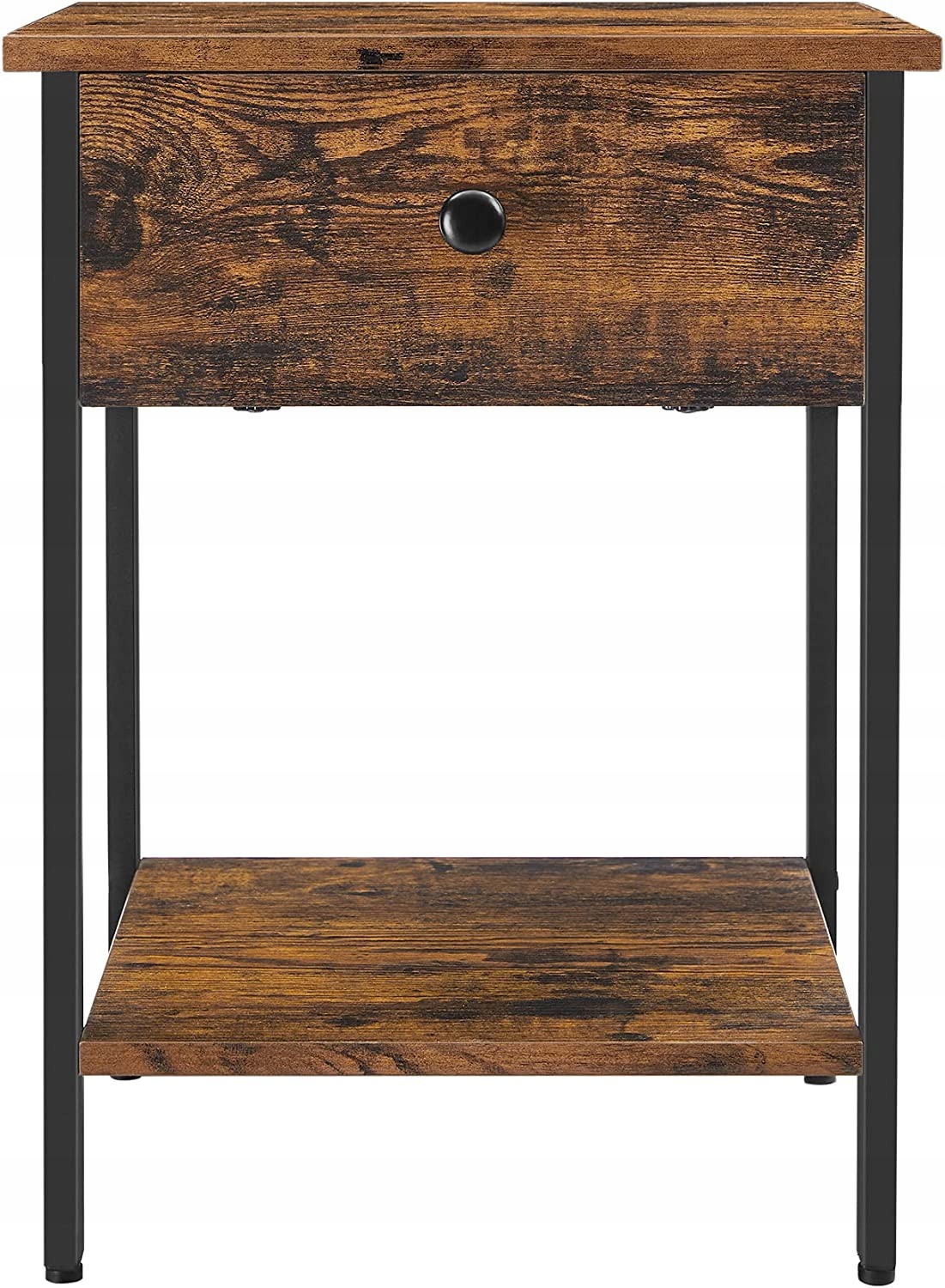 Konferenčný stolík s štvorcovou zásuvkou Loft 55 cm